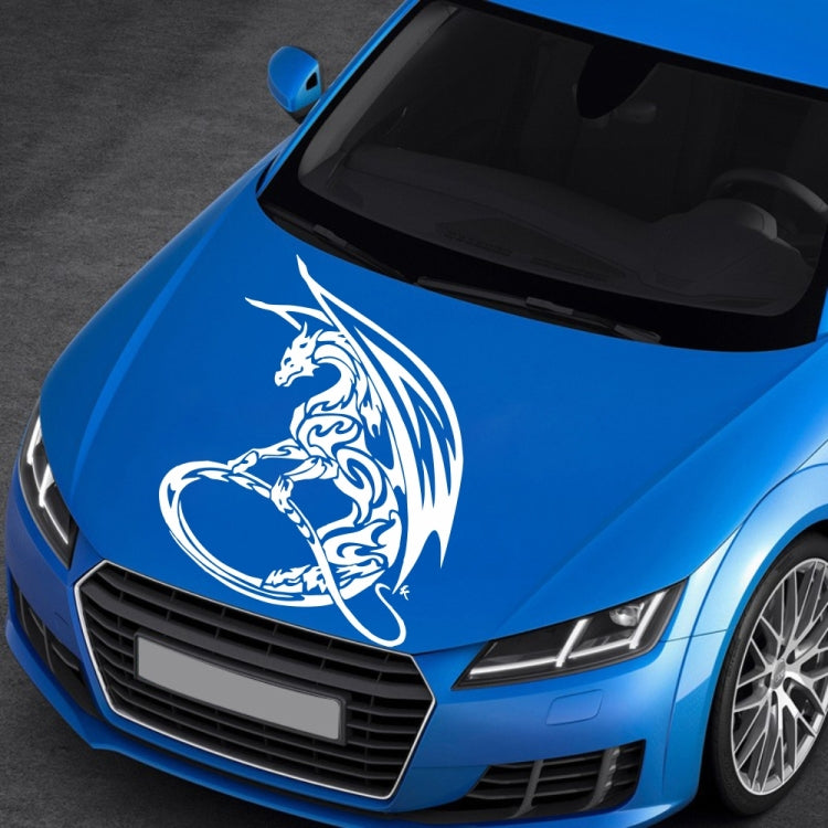 D-931 Pterosaur Pattern Car Modified Decorative Sticker(White)