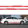 2 PCS/Set D-932 Stripe Pattern Car Modified Decorative Sticker(Red) - Decorative Sticker by PMC TechLife | Online Shopping South Africa | PMC TechLife | Buy Now Pay Later Mobicred
