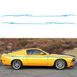 2 PCS/Set D-933 Lightning Pattern Car Modified Decorative Sticker(Blue) - Decorative Sticker by PMC TechLife | Online Shopping South Africa | PMC TechLife | Buy Now Pay Later Mobicred