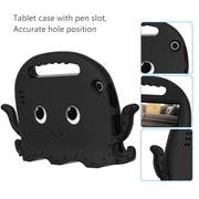 For Amazon Kindle Fire HD 7 2019 / 2017 / 2015 Octopus EVA Shockproof Tablet Case with Screen Film & Shoulder Strap(Black)