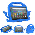 For Amazon Kindle Fire HD 7 2019 / 2017 / 2015 Octopus EVA Shockproof Tablet Case with Screen Film & Shoulder Strap(Blue) - Amazon by PMC TechLife | Online Shopping South Africa | PMC TechLife | Buy Now Pay Later Mobicred