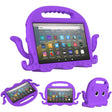 For Amazon Kindle Fire HD 7 2019 / 2017 / 2015 Octopus EVA Shockproof Tablet Case with Screen Film & Shoulder Strap(Purple) - Amazon by PMC TechLife | Online Shopping South Africa | PMC TechLife | Buy Now Pay Later Mobicred