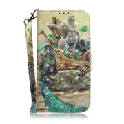 For Galaxy Note 10 Lite / A81 3D Painting Horizontal Flip Leather Case with Holder & Card Slot & Wallet & Lanyard(Zoo)