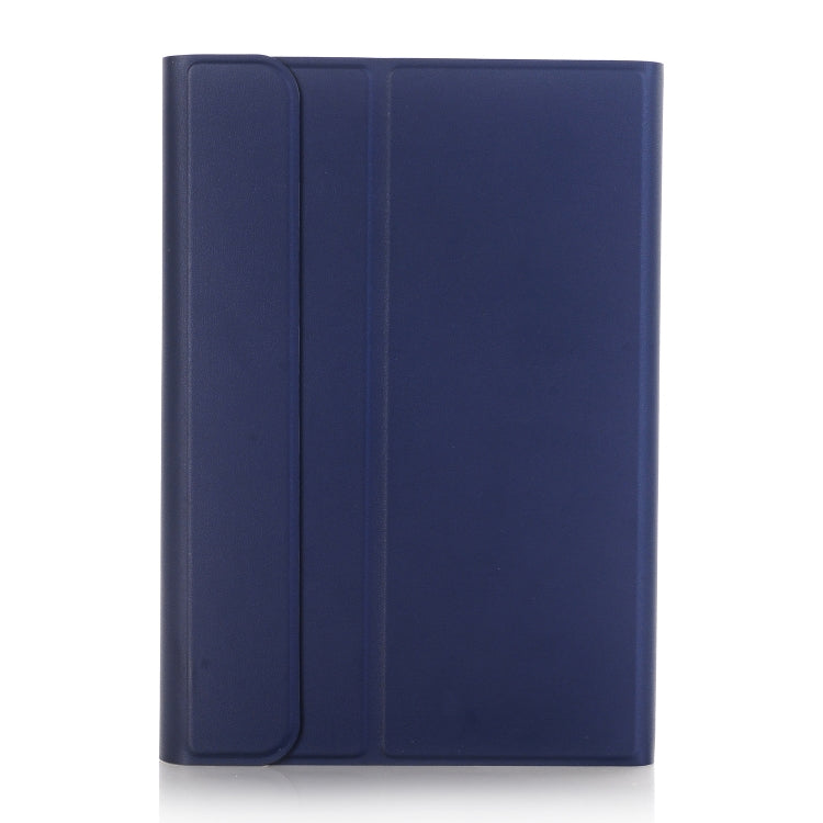 A290 For Galaxy Tab A 8.0 T290 / T295 (2019) Detachable Bluetooth Keyboard Leather Tablet Case with Stand Function(Blue)