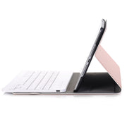 A290 For Galaxy Tab A 8.0 T290 / T295 (2019) Detachable Bluetooth Keyboard Leather Tablet Case with Stand Function(Rose Gold)