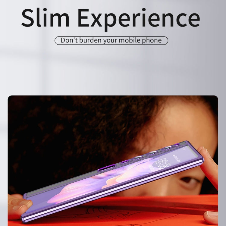 For Huawei Mate Xs 2 TPU Electroplating Full Coverage Protective Phone Case(Silver)