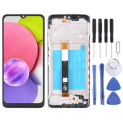 OEM LCD Screen For Samsung Galaxy A03s SM-A037U US Edition Digitizer Full Assembly with Frame