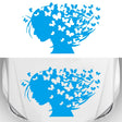 D-956 Butterfly Girl Pattern Car Modified Decorative Sticker(Blue) - Decorative Sticker by PMC TechLife | Online Shopping South Africa | PMC TechLife | Buy Now Pay Later Mobicred