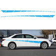 2 PCS/Set D-961 Checkered Flag Pattern Car Modified Decorative Sticker(Blue) - Decorative Sticker by PMC TechLife | Online Shopping South Africa | PMC TechLife | Buy Now Pay Later Mobicred