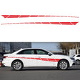 2 PCS/Set D-961 Checkered Flag Pattern Car Modified Decorative Sticker(Red) - Decorative Sticker by PMC TechLife | Online Shopping South Africa | PMC TechLife | Buy Now Pay Later Mobicred
