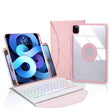 Z11BS Pen Slot Backlight Bluetooth Keyboard Leather Tablet Case For iPad Pro 11 2021/2020/2018(Pink) - For iPad Pro by PMC TechLife | Online Shopping South Africa | PMC TechLife