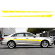 2 PCS/Set D-970 Checkered Flag Pattern Car Modified Decorative Sticker(Yellow) - Decorative Sticker by PMC TechLife | Online Shopping South Africa | PMC TechLife | Buy Now Pay Later Mobicred