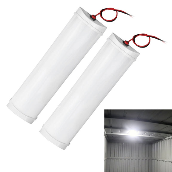 2 PCS ZS-3330 Truck LED Inside Reading Light Car Cabin Light Bar, Voltage:DC24V(White Light)