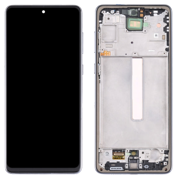 Original Super AMOLED LCD Screen For Samsung Galaxy A73 5G SM-A736B Digitizer Full Assembly with Frame