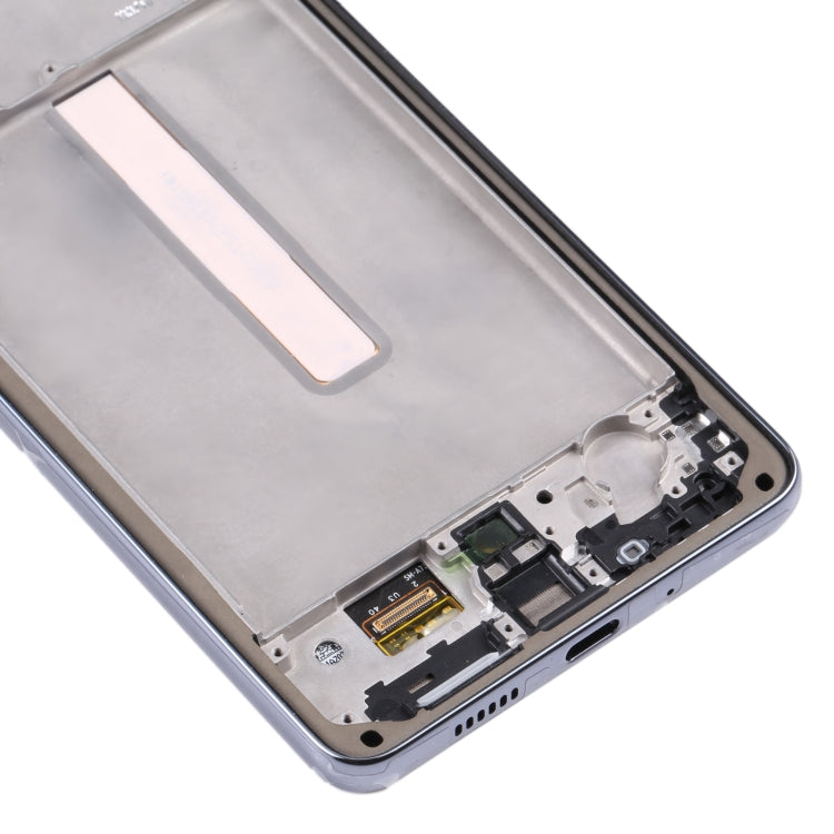 Original Super AMOLED LCD Screen For Samsung Galaxy A73 5G SM-A736B Digitizer Full Assembly with Frame