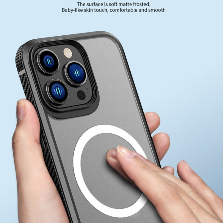 For iPhone 14 Pro Matte Magsafe Phone Case(Grey)