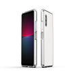 For Sony Xperia 10 ��� Aurora Series Lens Protector + Metal Frame Protective Phone Case(Silver+Silver) - Sony Cases by PMC TechLife | Online Shopping South Africa | PMC TechLife | Buy Now Pay Later Mobicred