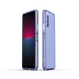 For Sony Xperia 10 ��� Aurora Series Lens Protector + Metal Frame Protective Phone Case(Purple+Silver) - Sony Cases by PMC TechLife | Online Shopping South Africa | PMC TechLife | Buy Now Pay Later Mobicred