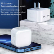 PD 50W Dual USB-C / Type-C Ports Charger(US Plug)