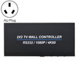 BT100 4K 60Hz 1080P 2 x 2 TV Wall Controller, Plug Type:AU Plug(Black) - Splitter by PMC TechLife | Online Shopping South Africa | PMC TechLife | Buy Now Pay Later Mobicred