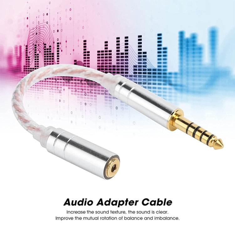 ZS0156 Balanced Inter-conversion Audio Cable(3.5 Balanced Male to 2.5 Balanced Female)
