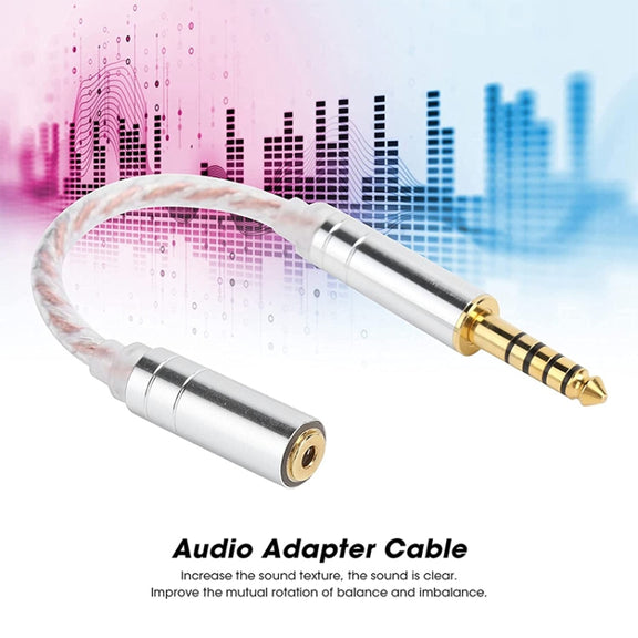 ZS0156 Balanced Inter-conversion Audio Cable(3.5 Balanced Male to 2.5 Balanced Female)
