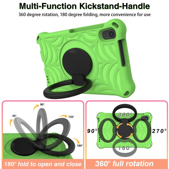 For Lenovo Tab M8 FHD TB-8505F Spider King EVA Protective Tablet Case(Green)
