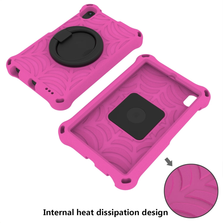 For Lenovo Tab M8 FHD TB-8505F Spider King EVA Protective Tablet Case(Rose Red)