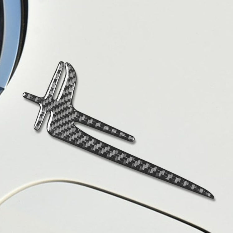 Car Carbon Fiber Body Random Decorative Stickers