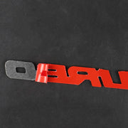 Car Carbon Fiber Body Random Decorative Stickers(Black)