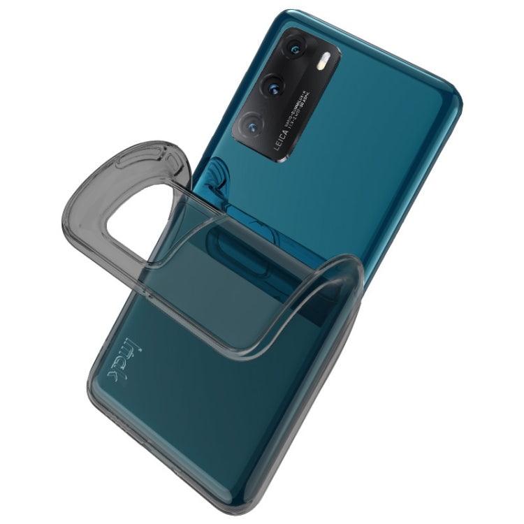 For Sony Xperia 10 IV IMAK UX-5 Series Transparent Shockproof TPU Protective Phone Case(Transparent Black)