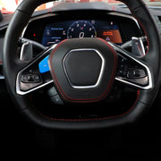 Car Steering Wheel Buttons for Chevrolet Corvette C8 2020-2021(Blue)