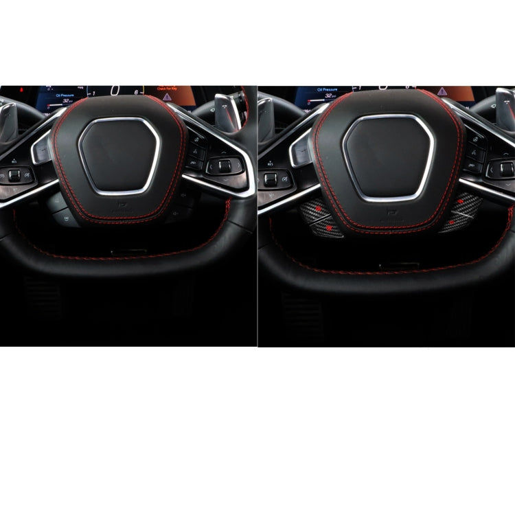 Car Steering Wheel Below Buttons for Chevrolet Corvette C8 2020-2021(Red)
