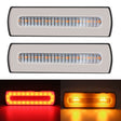 2 PCS Truck modified 40LED Two-color Running Water Turn Signal Light(Red Yellow) - free shipping - PMC TechLife - Order now!