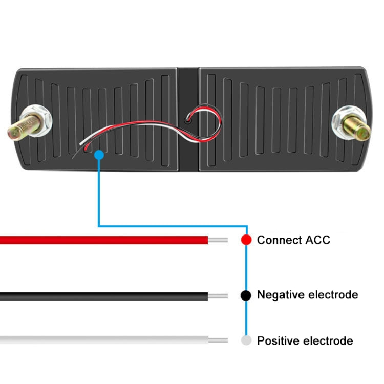 2 PCS Truck modified 40LED Two-color Running Water Turn Signal Light(Red White)