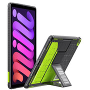 For iPad mini 6 / mini 2024 Mutural XingTu Series Tablet Case with Holder(Cyan)