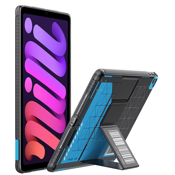 For iPad mini 6 / mini 2024 Mutural XingTu Series Tablet Case with Holder(Sky Blue)