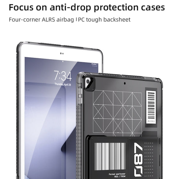 For iPad mini 6 / mini 2024 Mutural XingTu Series Tablet Case with Holder(Dark Blue)