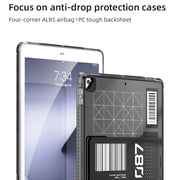 For iPad Pro 12.9 2022 / 2021 / 2020 Mutural XingTu Series Tablet Case with Holder(Dark Blue)