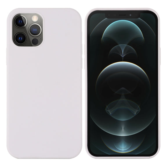 For iPhone 14 Pro Shockproof Silicone Magsafe Case(White)