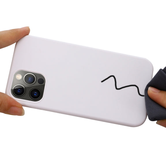 For iPhone 14 Pro Max Shockproof Silicone Magsafe Case (White)