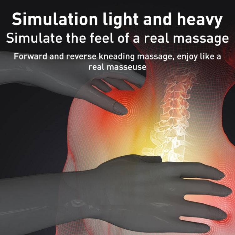 Multifunctional Hot Compress Neck Massager Car Cervical Spine Massage Pillow(One Button)