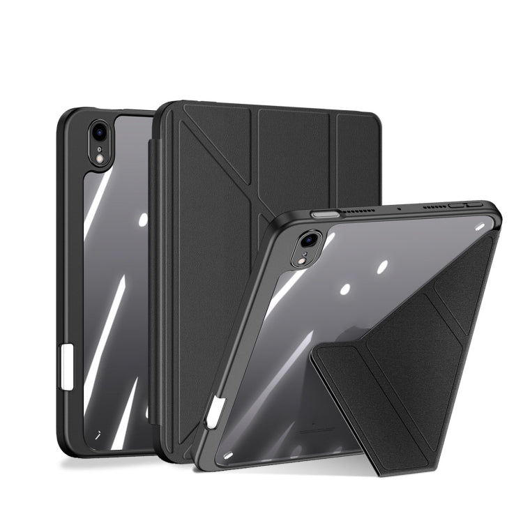 For iPad mini (2021)/mini 6 / mini 7 DUX DUCIS Magi Series Shockproof Tablet Case(Black)