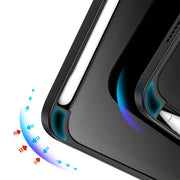 For iPad mini (2021)/mini 6 / mini 7 DUX DUCIS Magi Series Shockproof Tablet Case(Black)