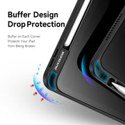 For iPad Air 2020 / Air 2022 / Air 11 2024 DUX DUCIS Magi Series Shockproof Tablet Case(Black)