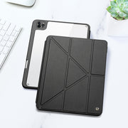 For iPad Pro 12.9 2022/2021/2020/2018 DUX DUCIS Magi Series Shockproof Tablet Case(Black)