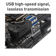 10 PCS 19/20Pin to Dual USB 3.0 Adapter Converter, Model:PH21