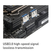 10 PCS 19/20Pin to Dual USB 3.0 Adapter Converter, Model:PH22