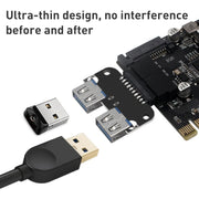 10 PCS 19/20Pin to Dual USB 3.0 Adapter Converter, Model:PH22