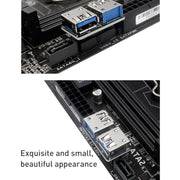 10 PCS 19/20Pin to Dual USB 3.0 Adapter Converter, Model:PH22C